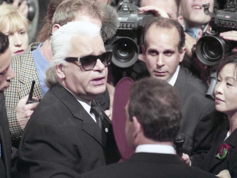 Karl Lagerfeld Foto LaPresse&nbsp;<br />