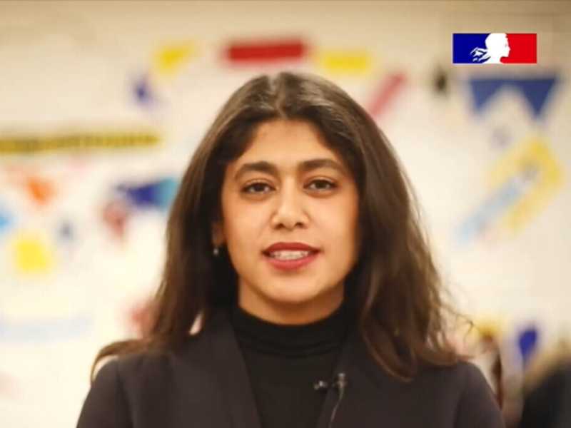 La candidata pro Hamas di Mélenchon