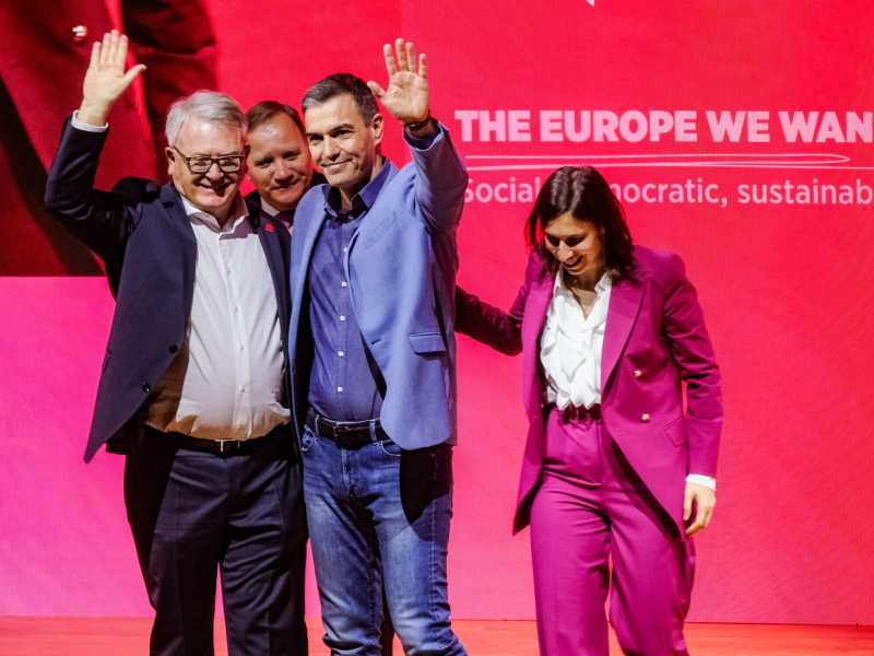Il Pd di Elly Schlein tra Giuseppe Conte e Pedro Sánchez