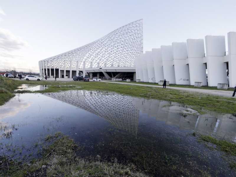 Città dello sport di Calatrava (LaPresse) <br />