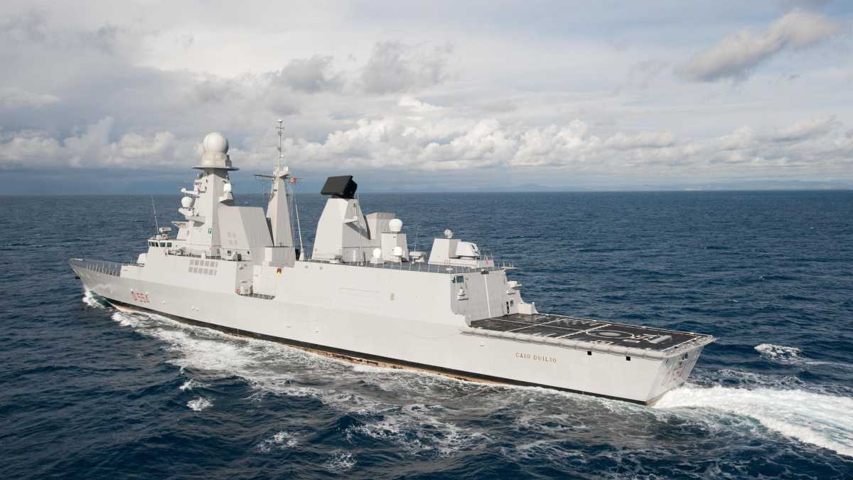 Immagine di La nave Caio Duilio ha abbattuto due droni houthi nel Mar Rosso