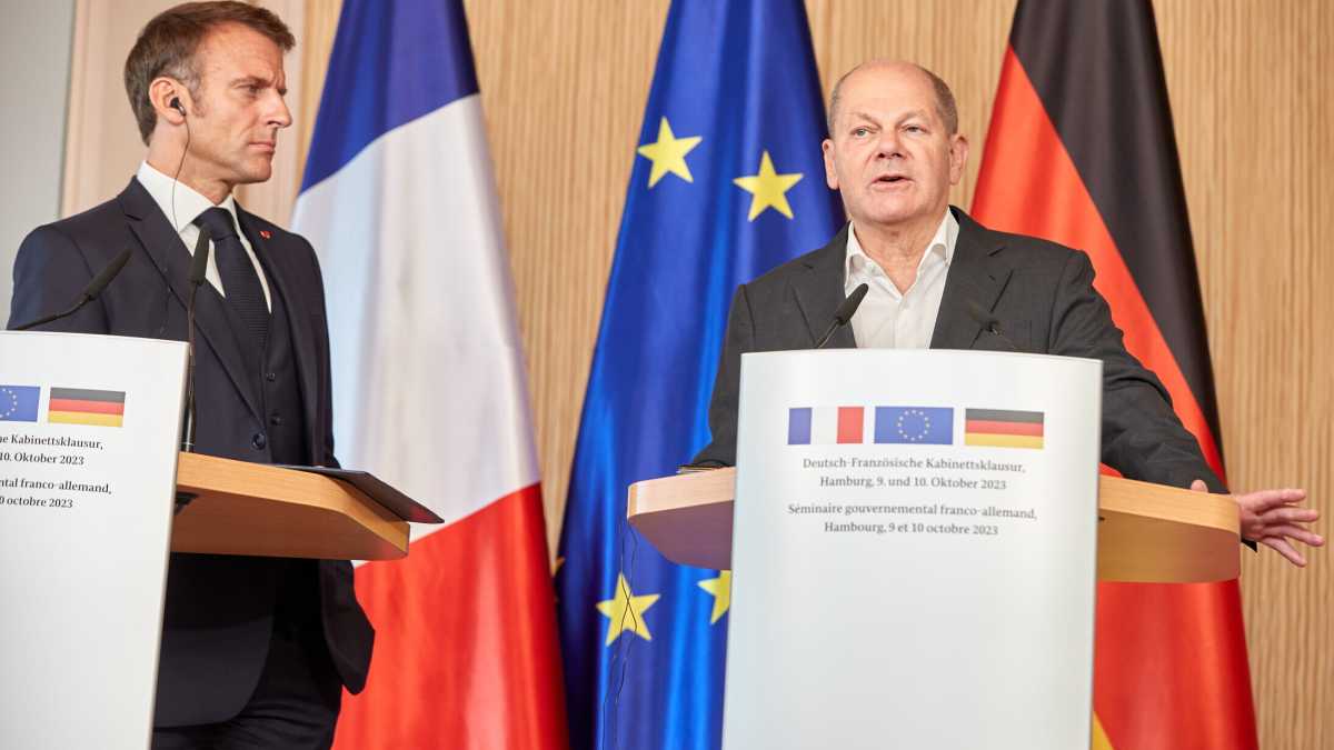 Immagine di Macron spiega a Scholz (e ai francesi) cosa vuole fare con Tusk per Kyiv