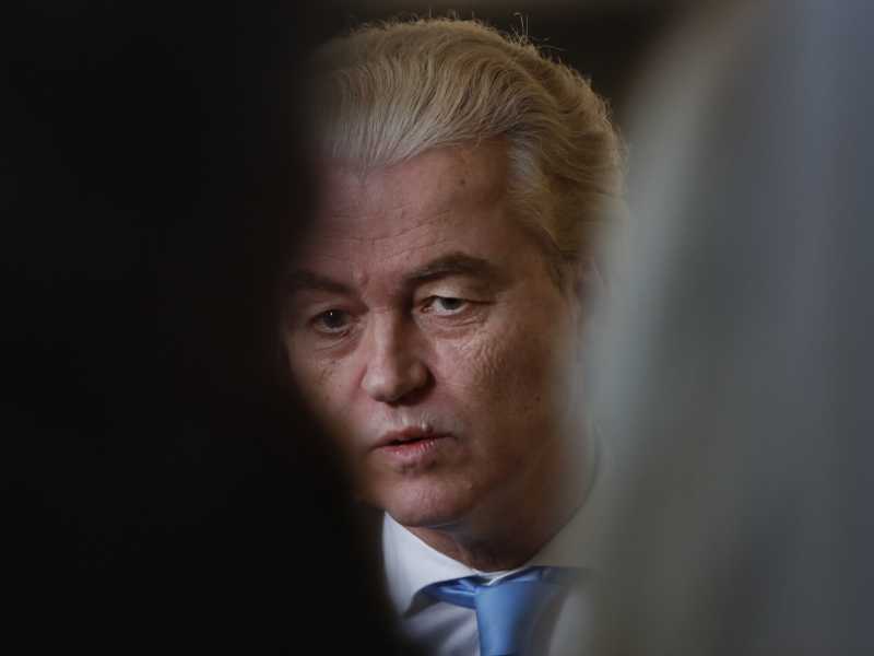 Geert Wilders (Farouk Batiche/Anadolu via Getty Images)&nbsp;<br />