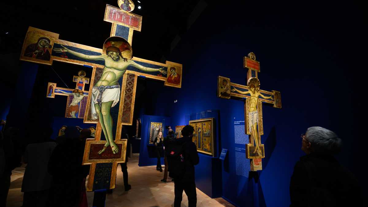 Immagine di Francesco e il suo Maestro nello splendore dell'Umbria del Duecento