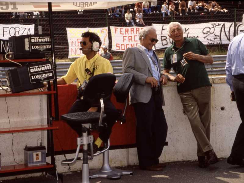 Cesare Fiorio con Gianni Agnelli (LaPresse)
