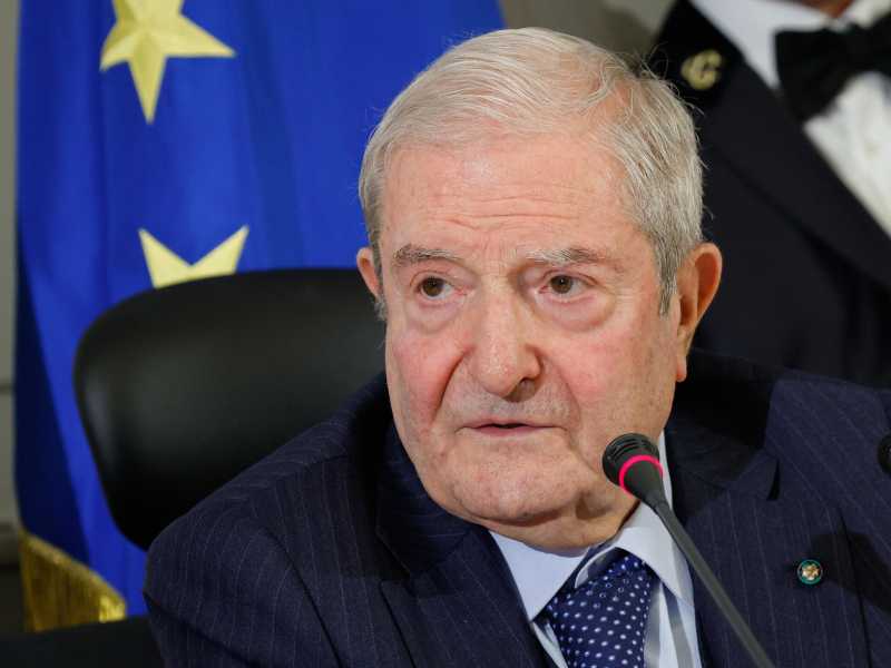  Il presidente della Corte Costituzionale Augusto Barbera - foto Ansa