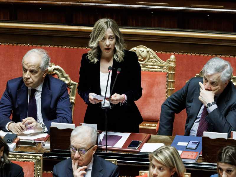 "Non si può trattare con la Russia", dice Meloni