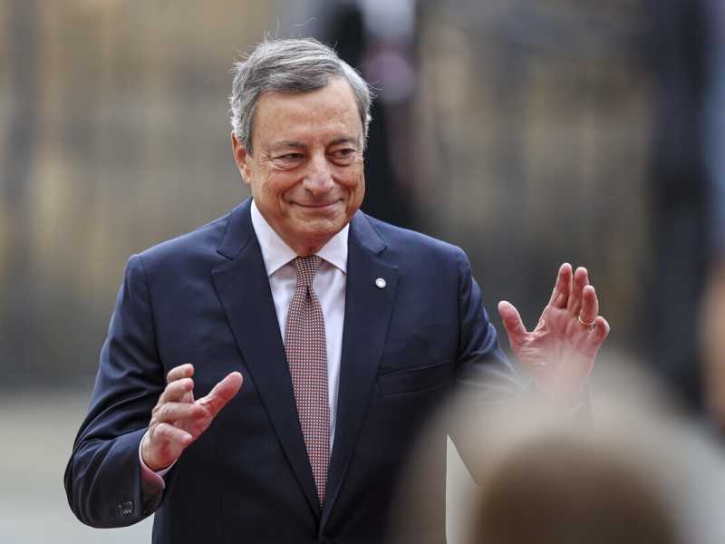 &nbsp;Mario Draghi - foto Ansa