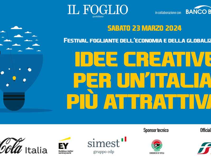 Il 23 marzo il Festival fogliante dell'economia e della globalizzazione