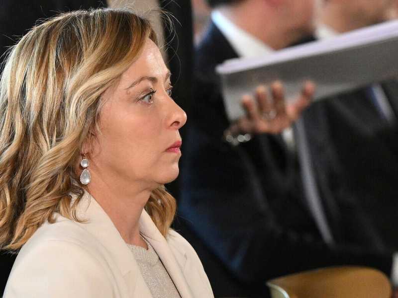 Giorgia Meloni (Ansa)