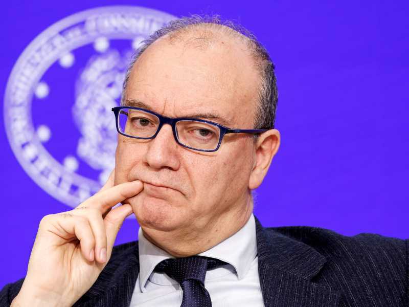 Il ministro dell’Istruzione Giuseppe Valditara (Roberto Monaldo / LaPresse) <br />