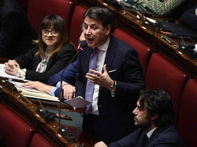  Giuseppe Conte - foto Ansa