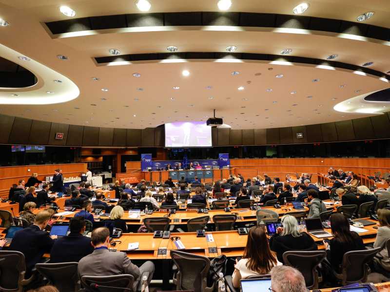 Il Parlamento europeo (LaPresse)