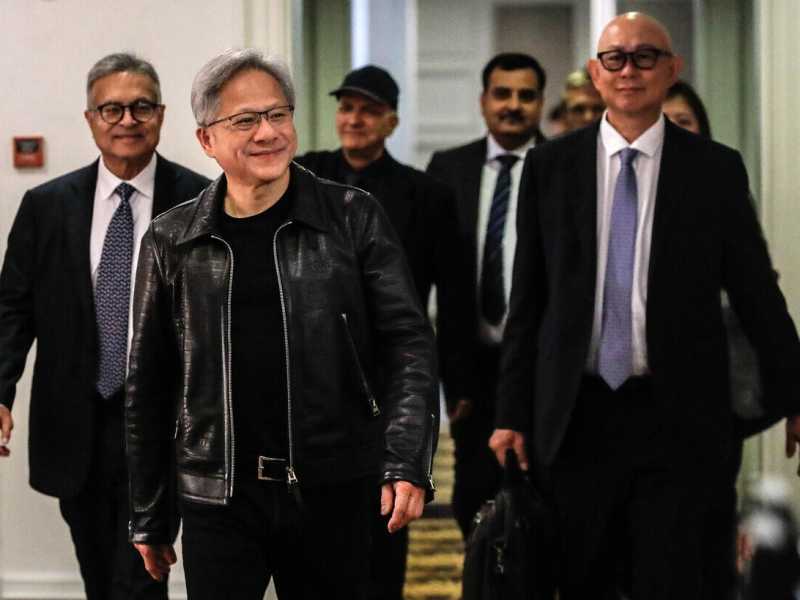 Jensen Huang, foto Ansa&nbsp;<br />