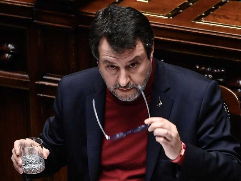  Matteo Salvini - foto Ansa