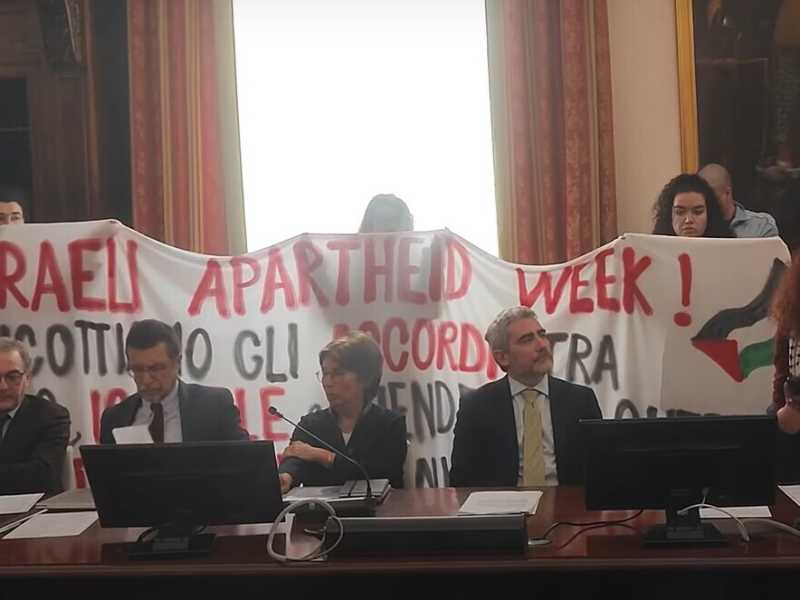 A Torino ci sono anche studenti che non vogliono rompere con Israele