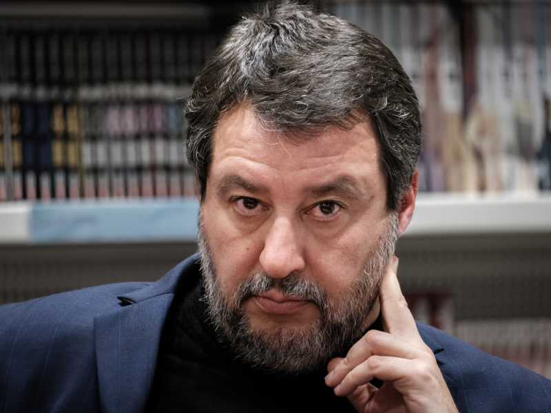  Matteo Salvini - foto via Getty Images