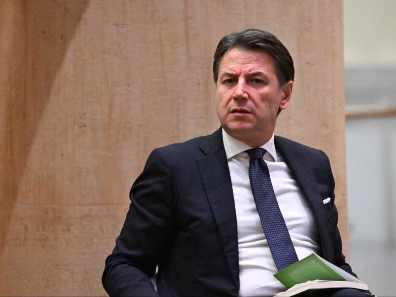 &nbsp;Giuseppe Conte - foto Ansa