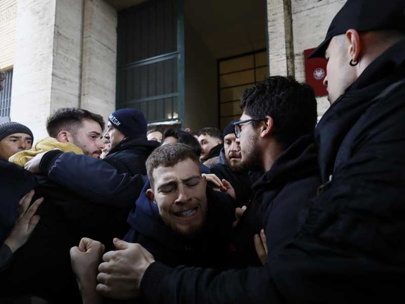  Studenti occupano il rettorato della Sapienza - foto LaPresse