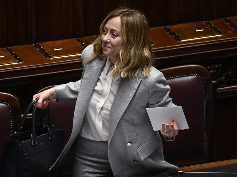 Giorgia Meloni - foto Ansa