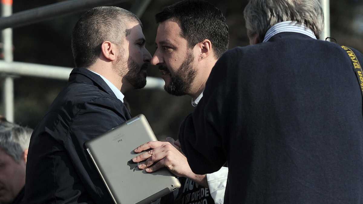 Immagine di Di Stefano: “Salvini antifascista? Quando stava con noi di CasaPound non lo diceva”