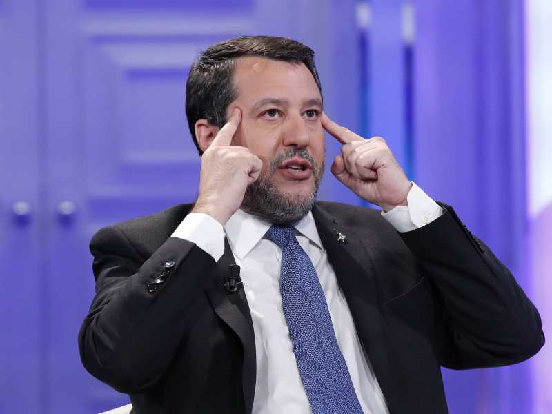 Matteo Salvini - foto via Getty Images 