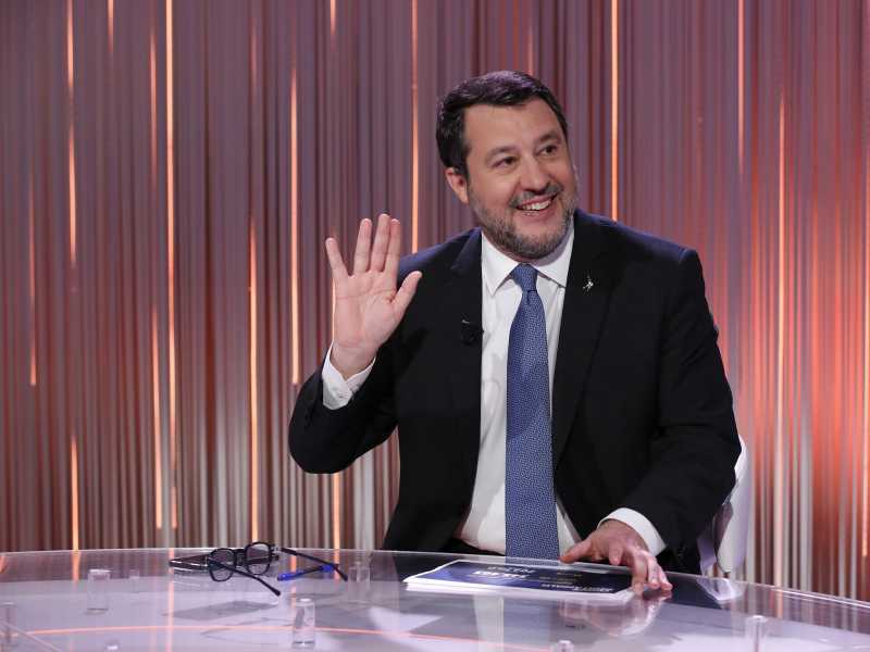  Matteo Salvini - foto via Getty Images