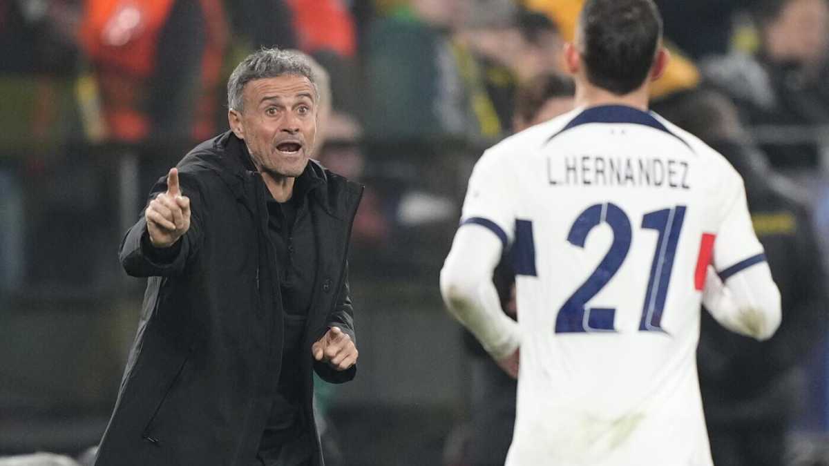 Immagine di Paris Saint-Germain-Barcellona, o della faccia cubista di Luis Enrique