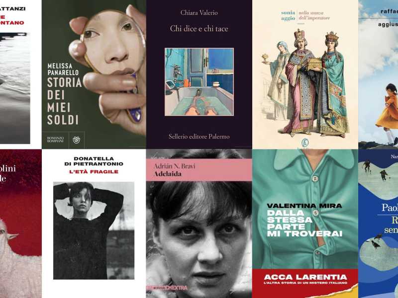 &nbsp;Alcune delle copertine dei libri per il Premio Srtrega - foto da Google