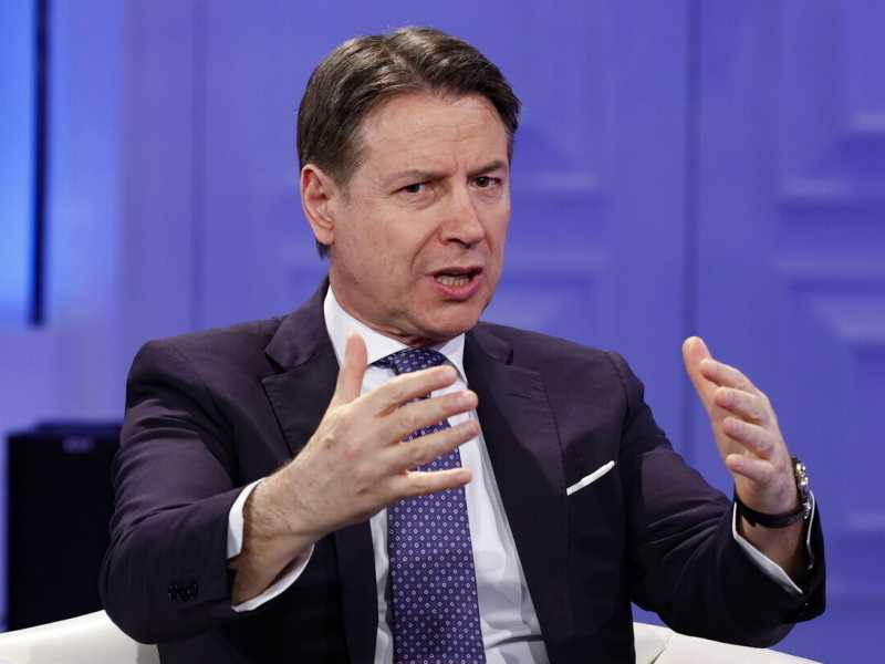 &nbsp;Giuseppe conte - foto Ansa