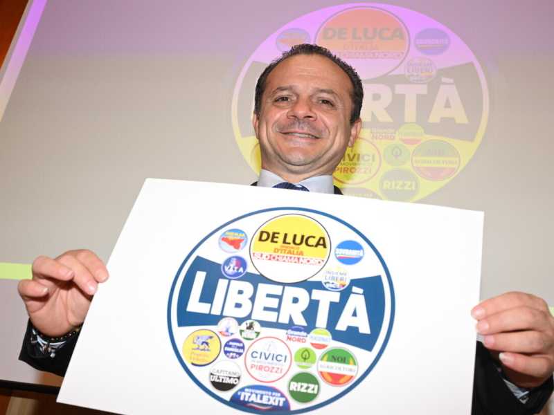 &nbsp;Cateno De Luca - foto Ansa
