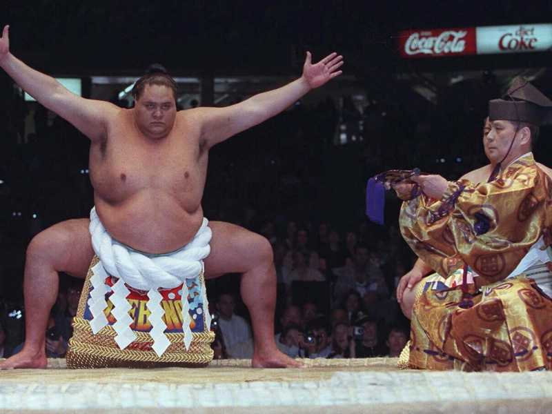 Akebono Taro (foto Ap, via LaPresse)