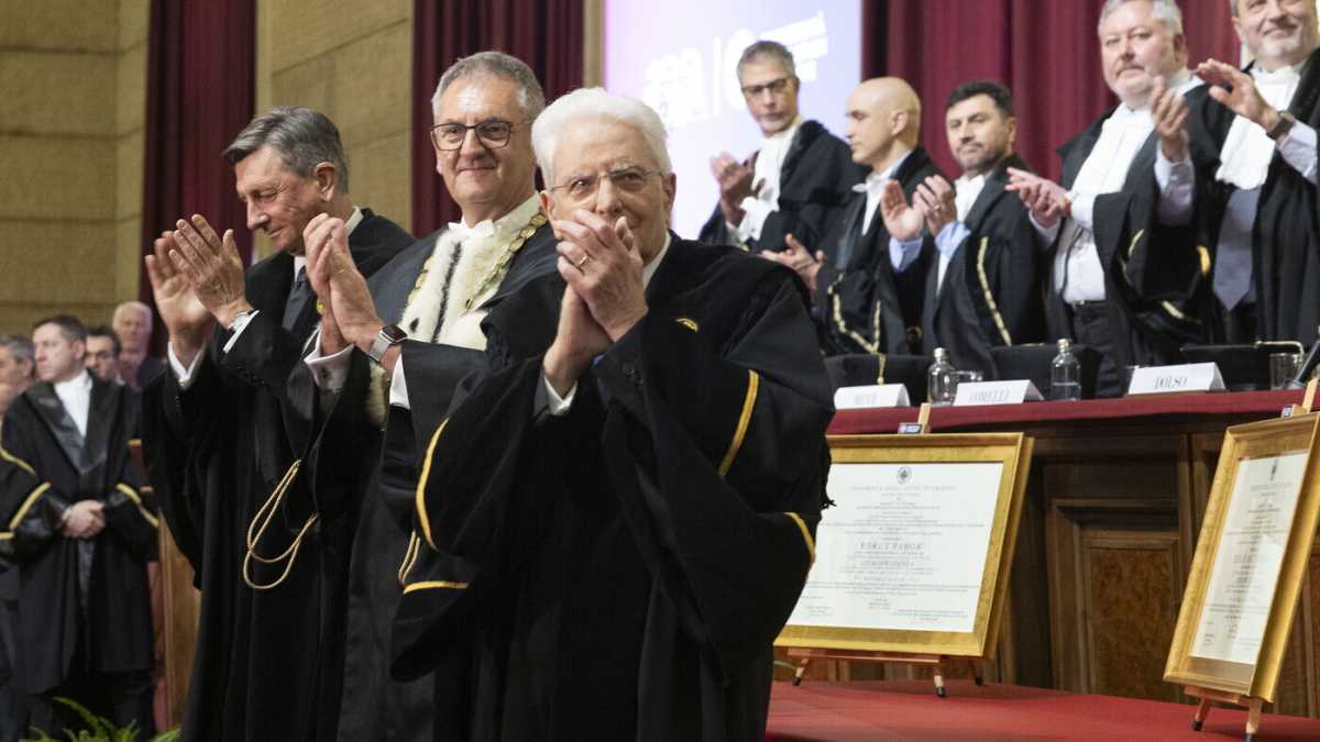 Immagine di Mattarella contro il boicottaggio d’Israele