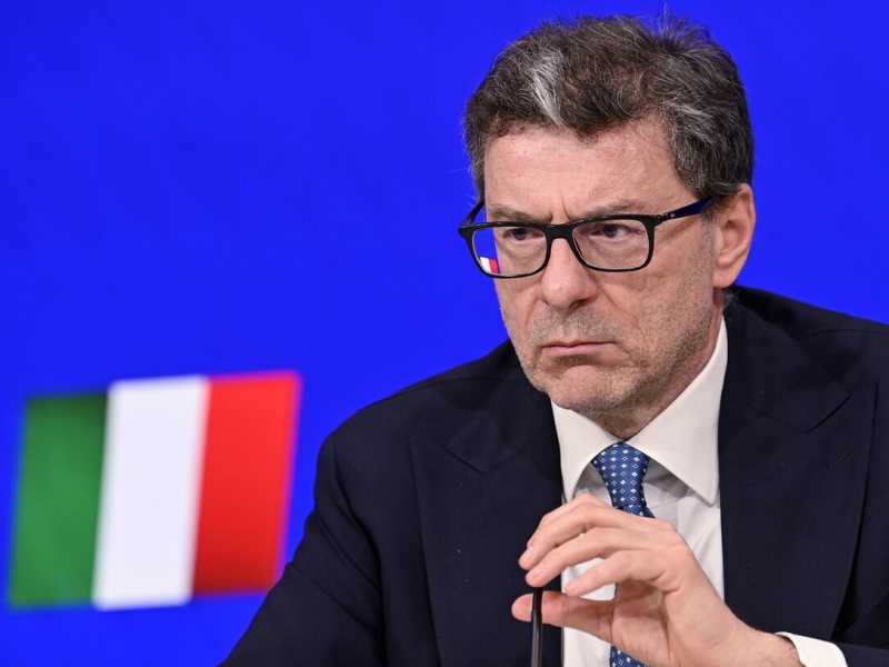 Giancarlo Giorgetti - foto Ansa