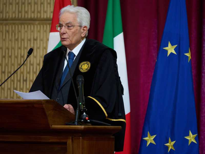 Sergio Mattarella (LaPresse)