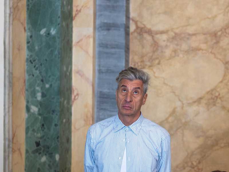 Maurizio Cattelan (LaPresse)