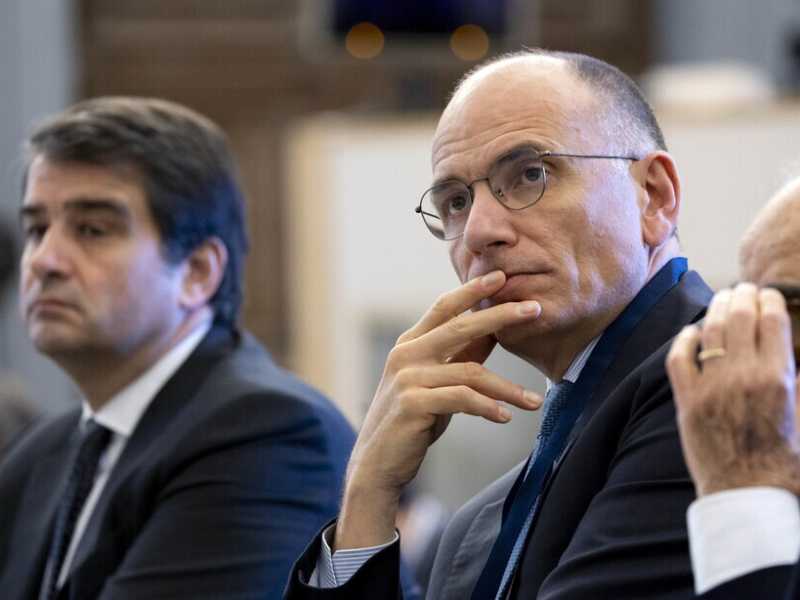 &nbsp;Enrico Letta - foto Ansa
