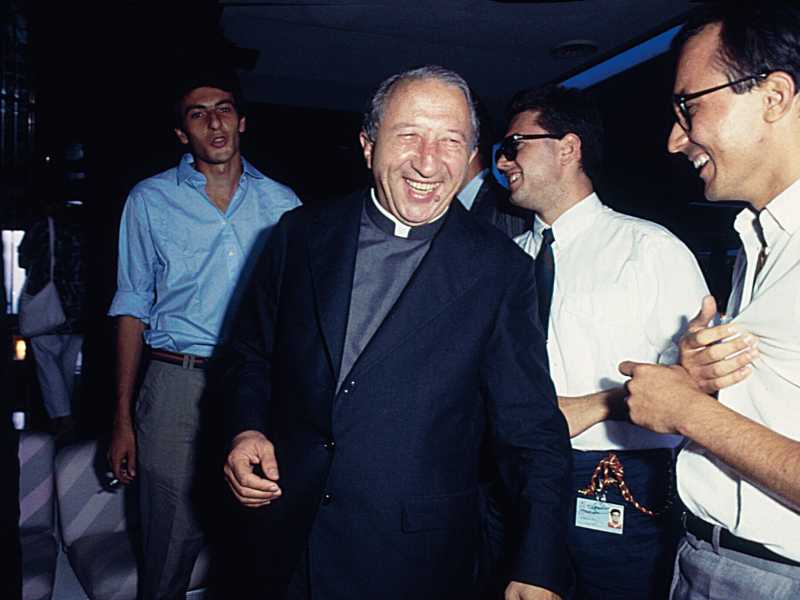 &nbsp;Don Luigi Giussani, il fondatore di Comunione e Liberazione - foto via Getty Images