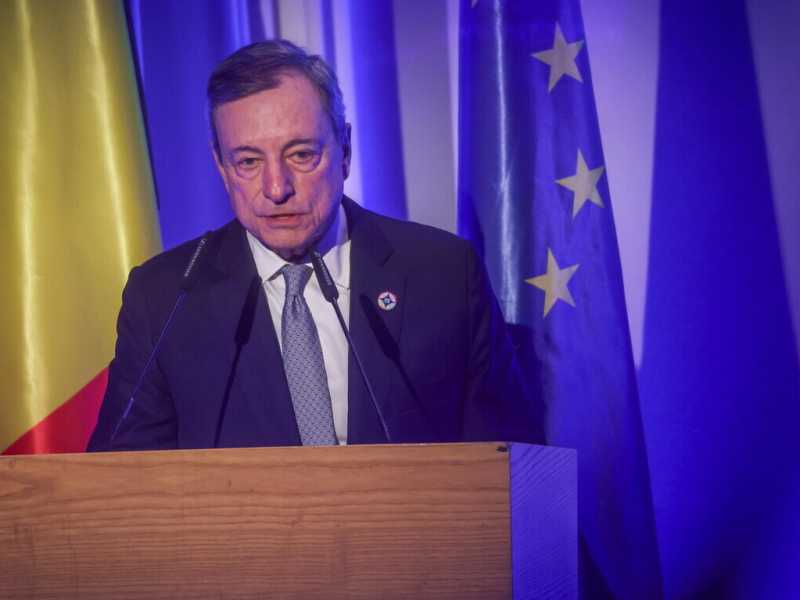 Mario Draghi - foto Ansa