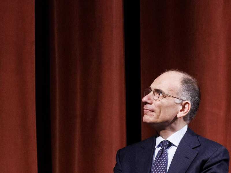 Enrico Letta (foto LaPresse)