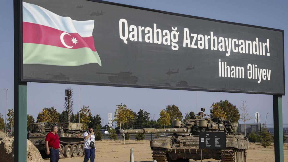 Immagine di I soldati russi lasciano il Nagorno Karabakh