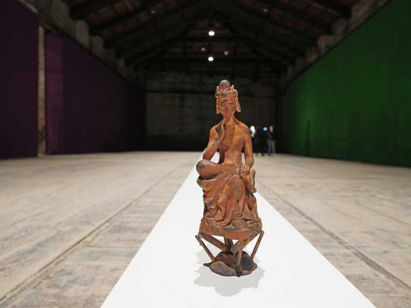 Padiglione Italia alla Biennale (foto Ansa)