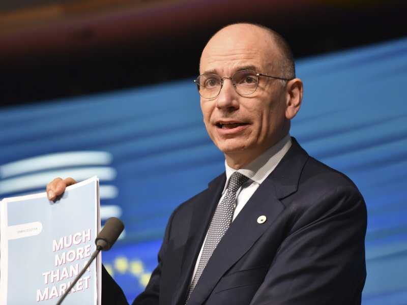  Enrico Letta (LaPresse)