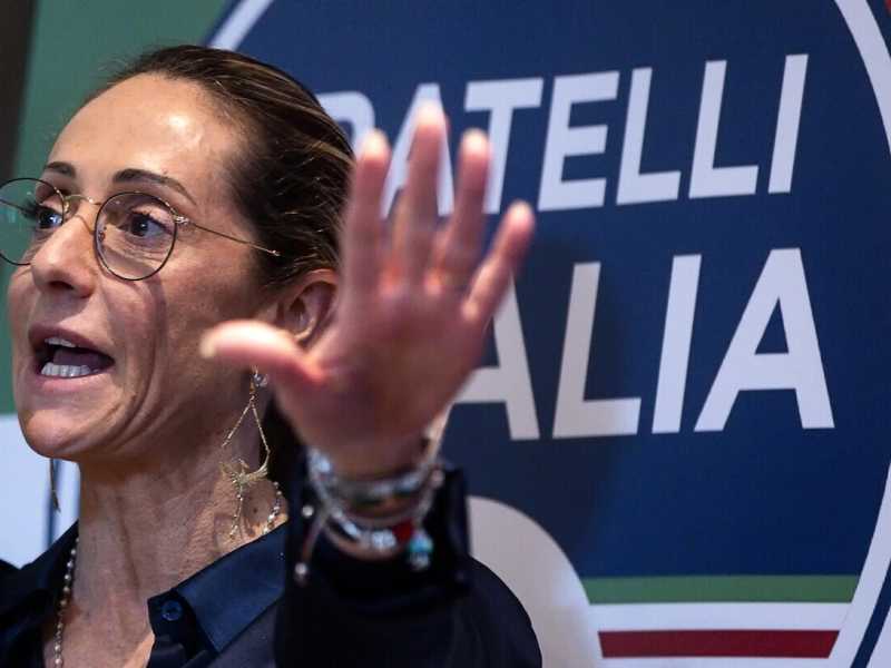 Arianna Meloni, il debutto della papessa della destra nella Tuscia: "Ma non mi candido"