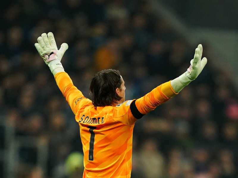 ll portiere dell'Inter Yann Sommer (foto LaPresse)