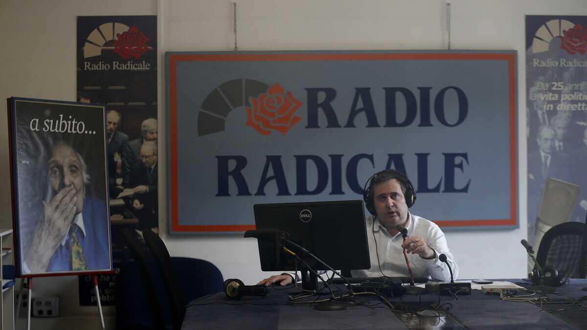 Immagine di Radio Radicale in via Tasso il 25 aprile. Che cosa vuol dire dire antifascismo oggi?