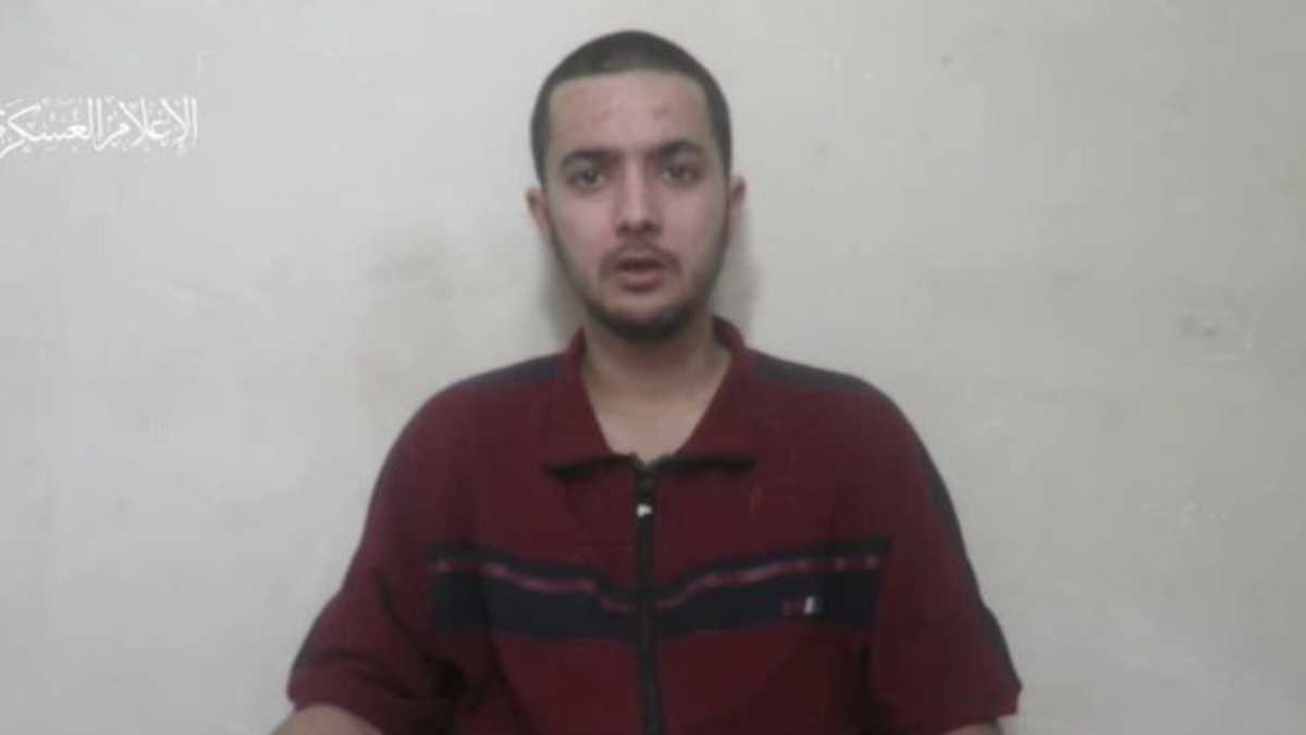 Immagine di Hersh Goldberg-Polin è vivo, parla in un video di Hamas