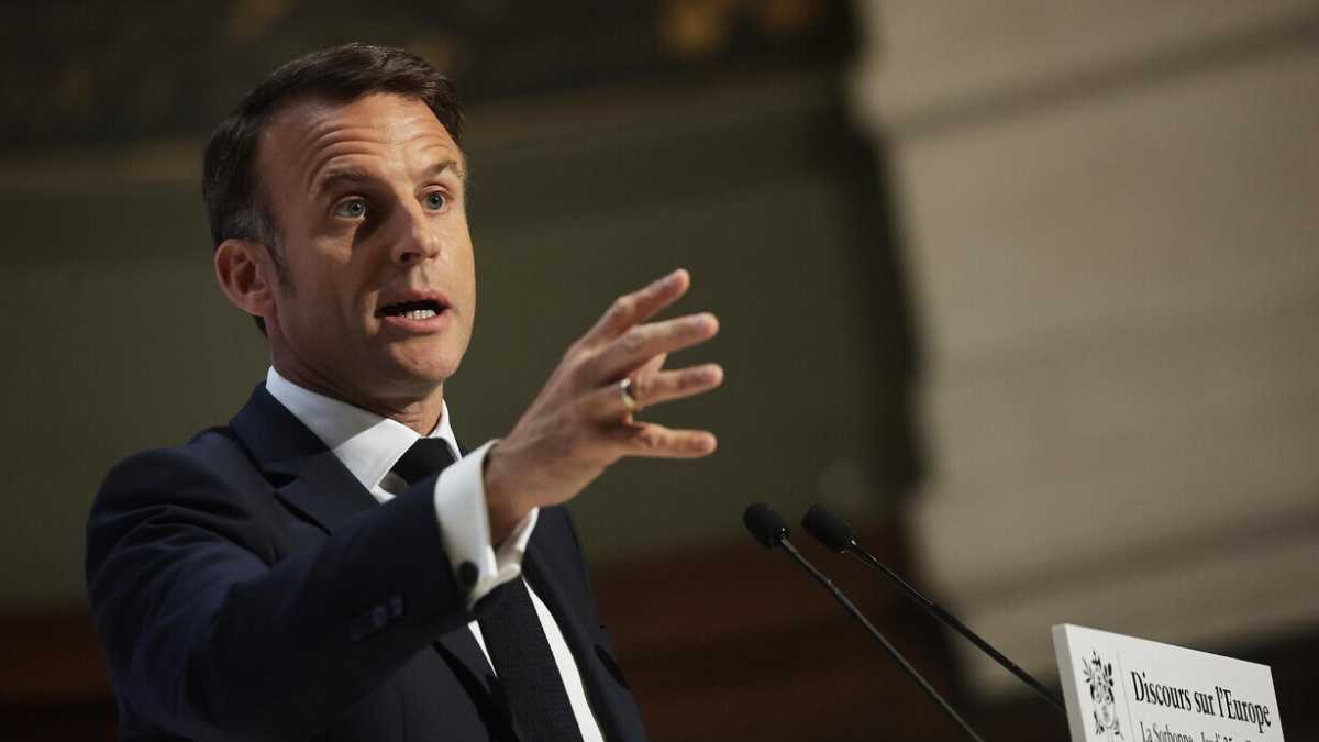 Immagine di "La nostra Europa può morire: dipende dalle nostre scelte". Il discorso di Macron