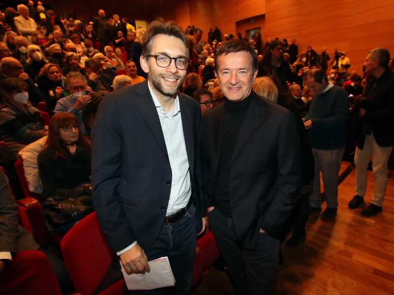 Pierfrancesco Maran e Giorgio Gori (Ansa)