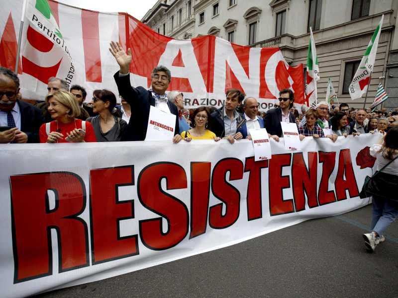 La Liberazione che ancora divide, a destra e a sinistra